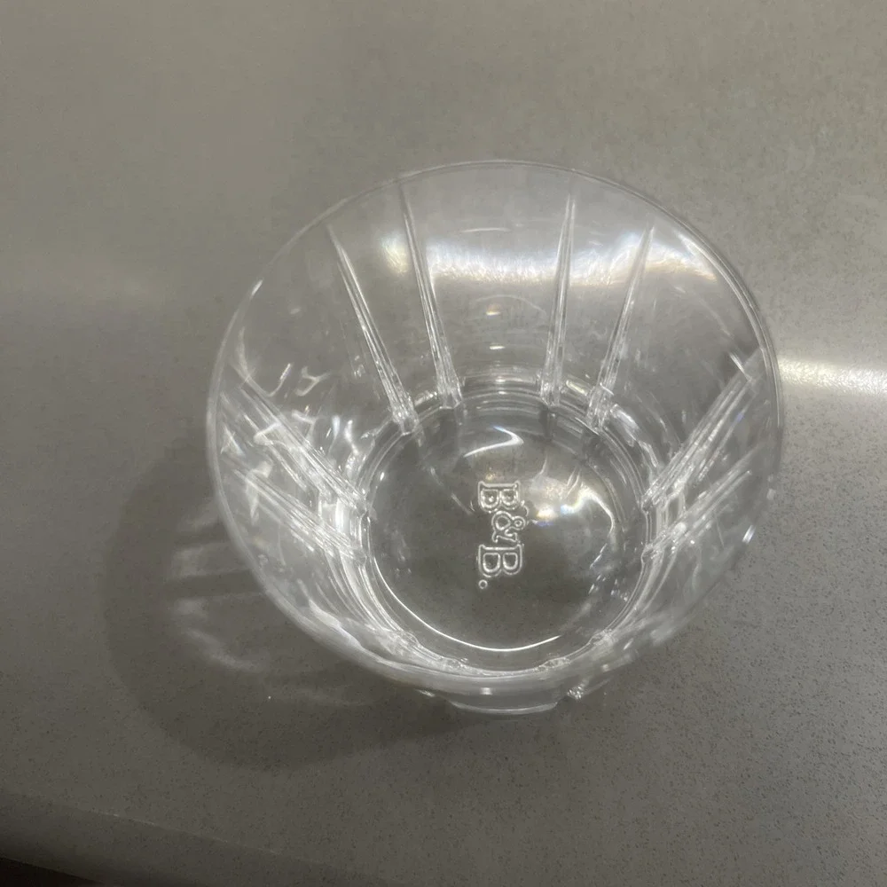 6-Capri Crystal Cristallo Al Piombo 24% Italia 10 oz Whiskey Glasses. EUC